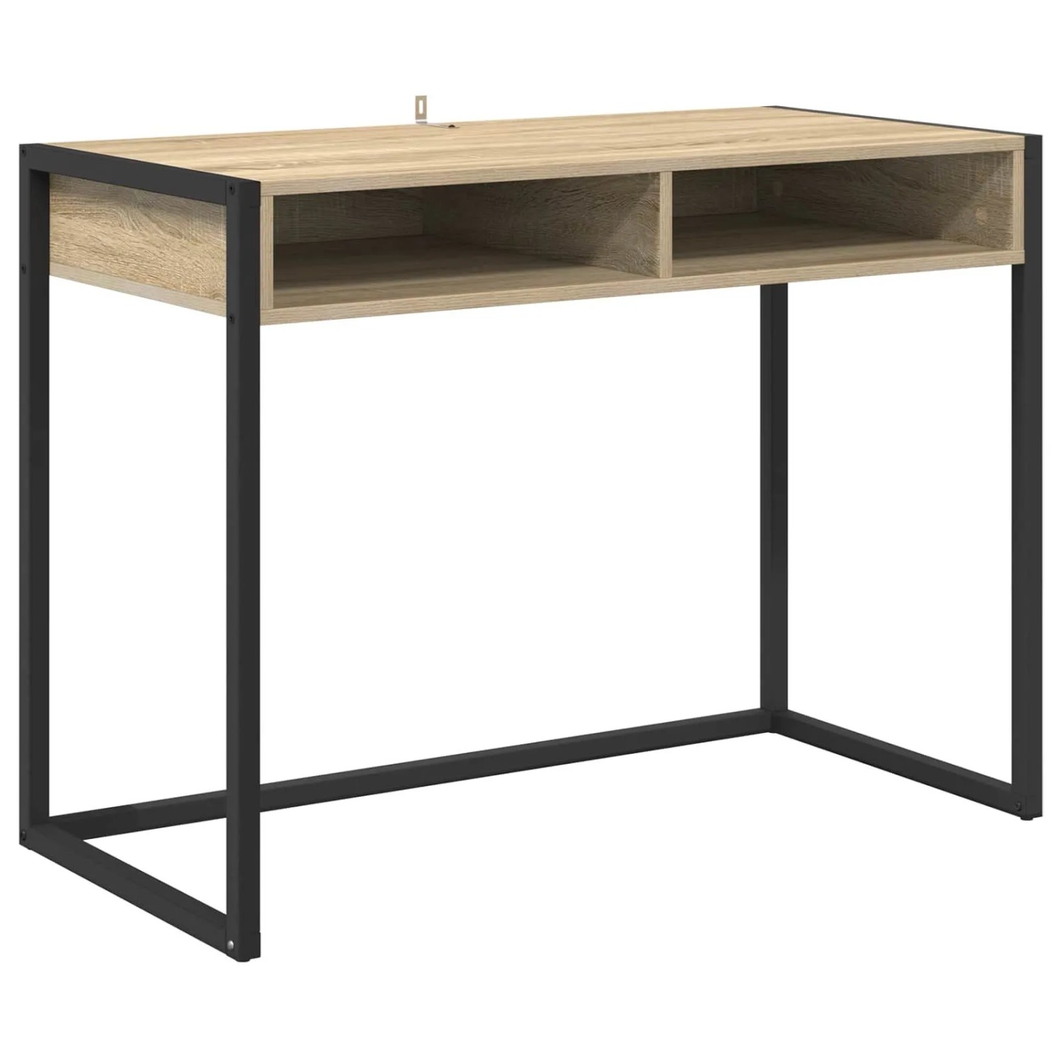 vidaXL Schreibtisch mit Speicher Sonoma 100 x 50 x 75 cm Holzwerkstoff 8864 günstig online kaufen