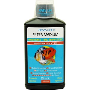Easy-Life Filter Medium 500ml für Aquarien: Flüssiger Wasseraufbereiter für klares, gesundes Wasser.