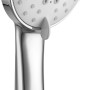 baliv Handbrause HBR-110.190, verchromt mit weißem Brausekopf.