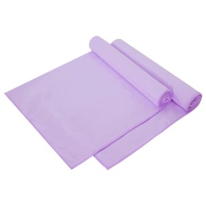 vidaXL Sporthandtücher 2 Stk Lila 140 x 70 cm Polyester und Polyamid 42011484
