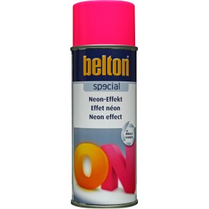 Belton Special Neon-Effekt Spray Pink, seidenmatt, 400ml Dose.