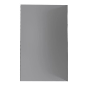 Aurlane Design-Duschwand in Satin Grey, 120x210x0,3 cm. Ideal zur einfachen Duschrenovierung.