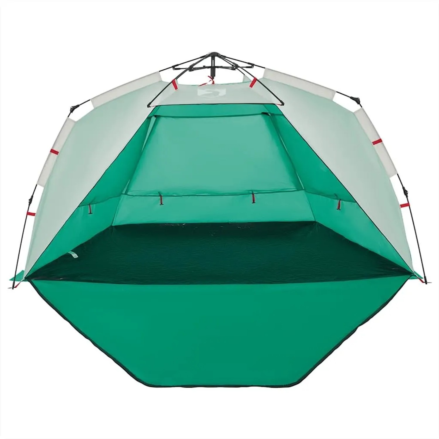 Furnicato Strandzelt Quick Release System Meergrün 255 X 145 X 142 Cm_7