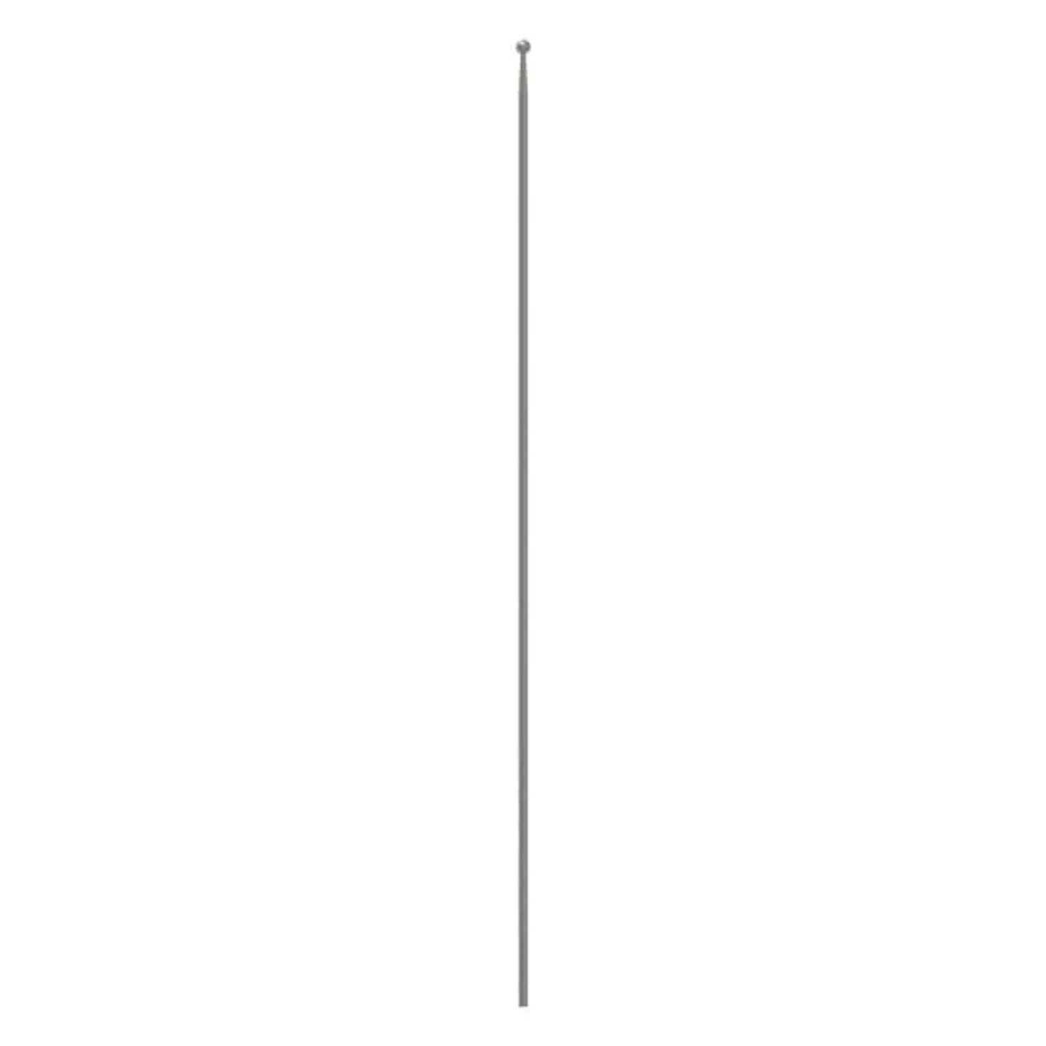 FeNau Zaunstab Länge 1200 mm Material Ø 12 mm + Kugel Ø 19 mm Stahl S235JR Roh