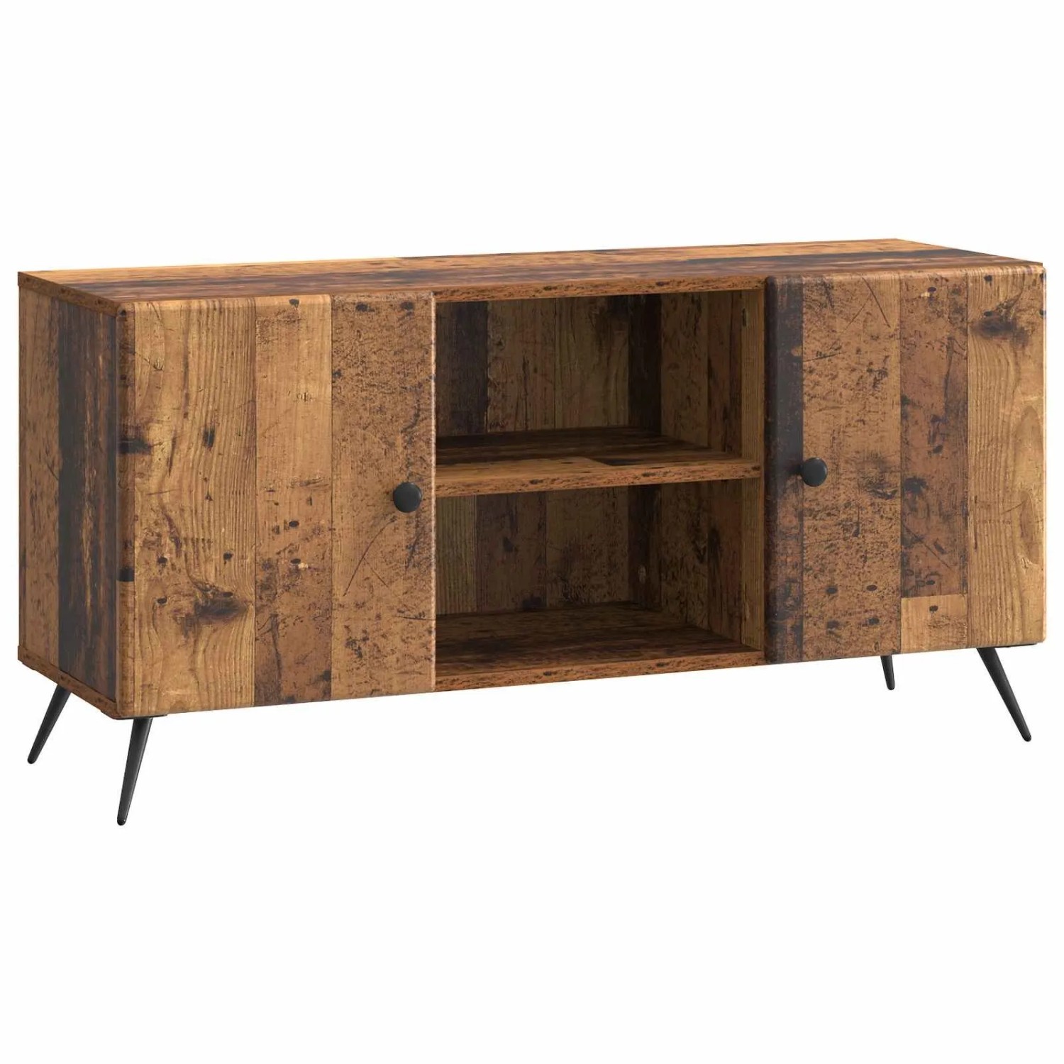 vidaXL TV-Schränk Altholz 102 x 34,5 x 50 cm Holzwerkstoff 895623