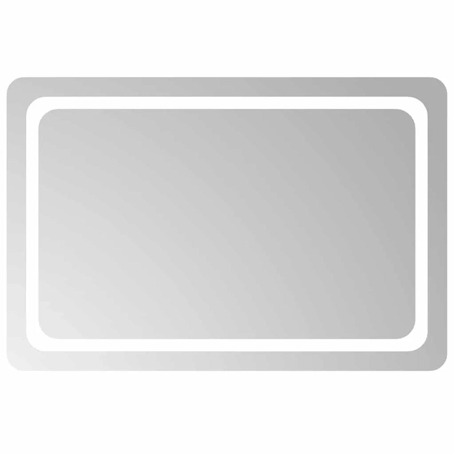 vidaXL LED-Badspiegel 90x60 cm 151790