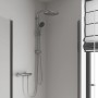 Grohe QuickFix Vitalio Start 250 Duschsystem mit Kopf- und Handbrause, Wandmontage.