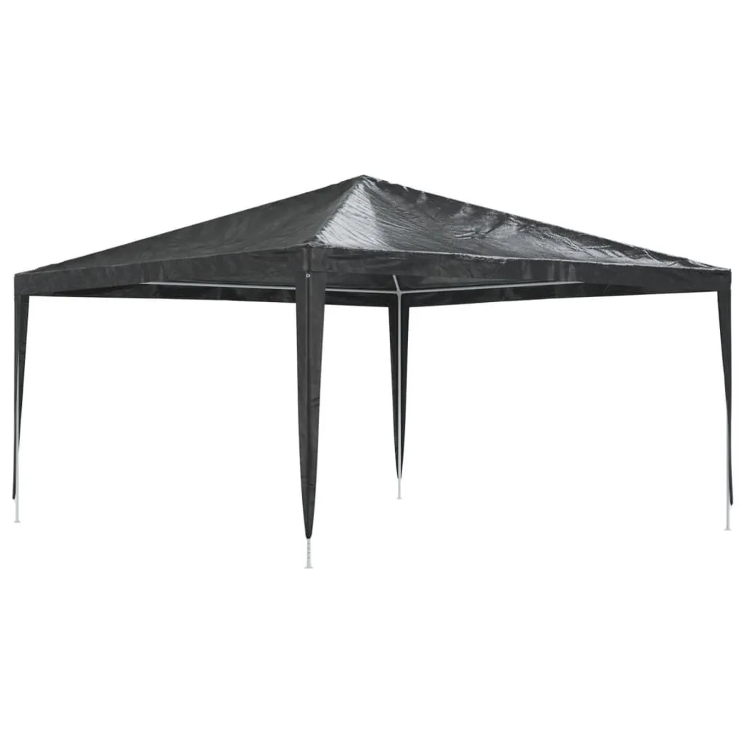 vidaXL Profi-Partyzelt 4x4 m Anthrazit 90 g/m² 48508