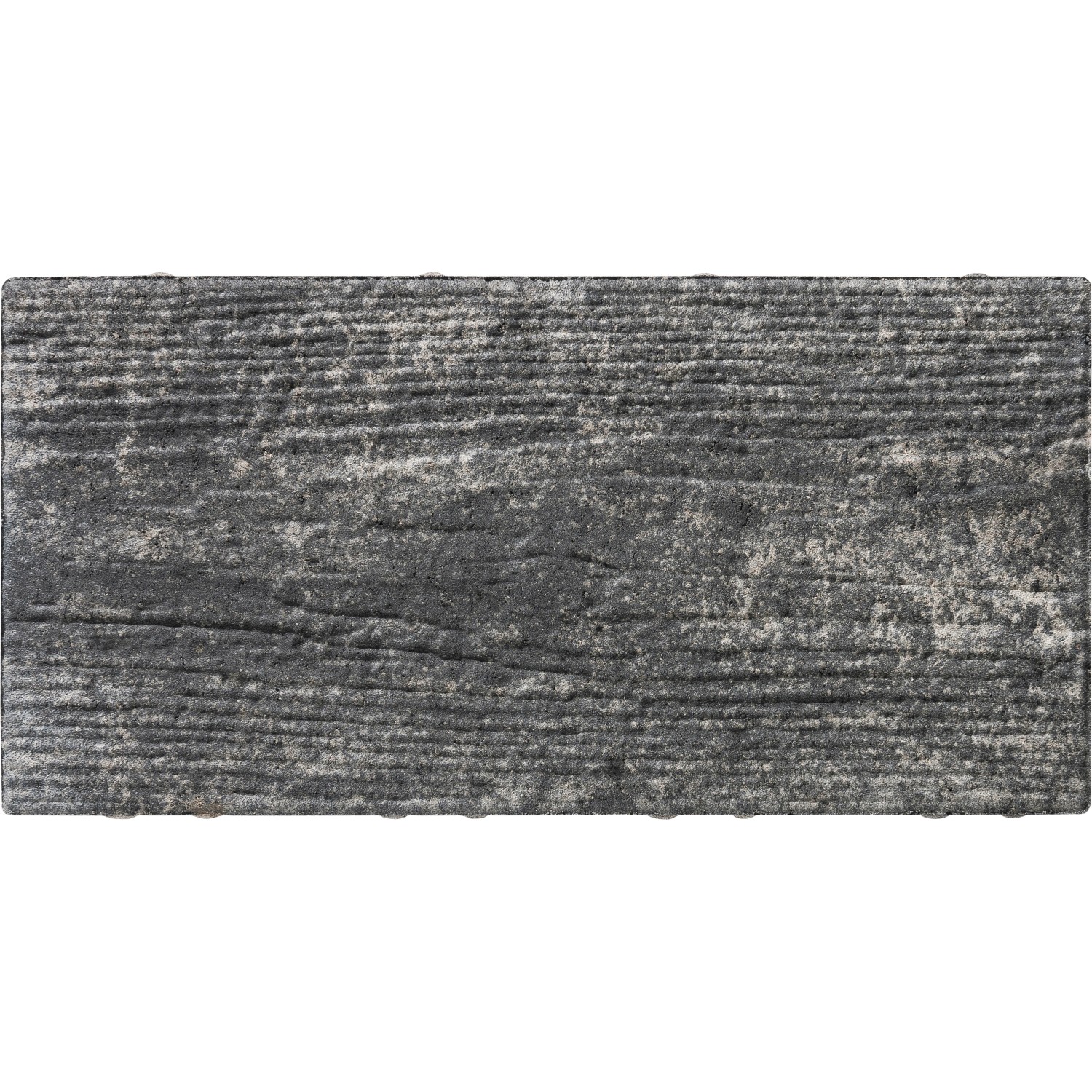 Diephaus Terrassenplatte Ruda Quarzit mit Holzstruktur, 40x20x6 cm, für PKW-befahrbare Flächen.