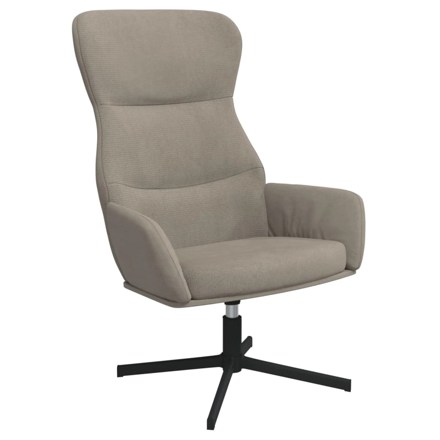 vidaXL Relaxsessel Hellgrau Samt 341108 günstig online kaufen