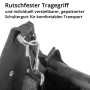 Detailaufnahme: STAHLWERK Werkzeugtasche mit Tragegriff und Schultergurt.