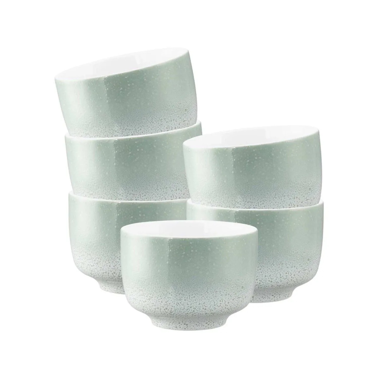 Seltmann Weiden Sento Home Milchkaffeetasse ohne Henkel 350 ml 6er Set Aura Mint