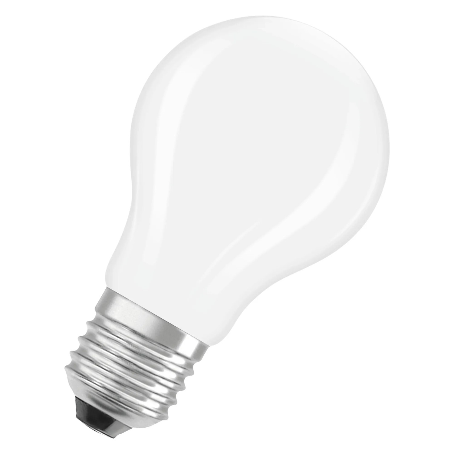 Osram LED-Lampe E27, A100 Glühlampenform, matt, 7.2W, 2700K. Energiesparende LED für angenehmes Licht.