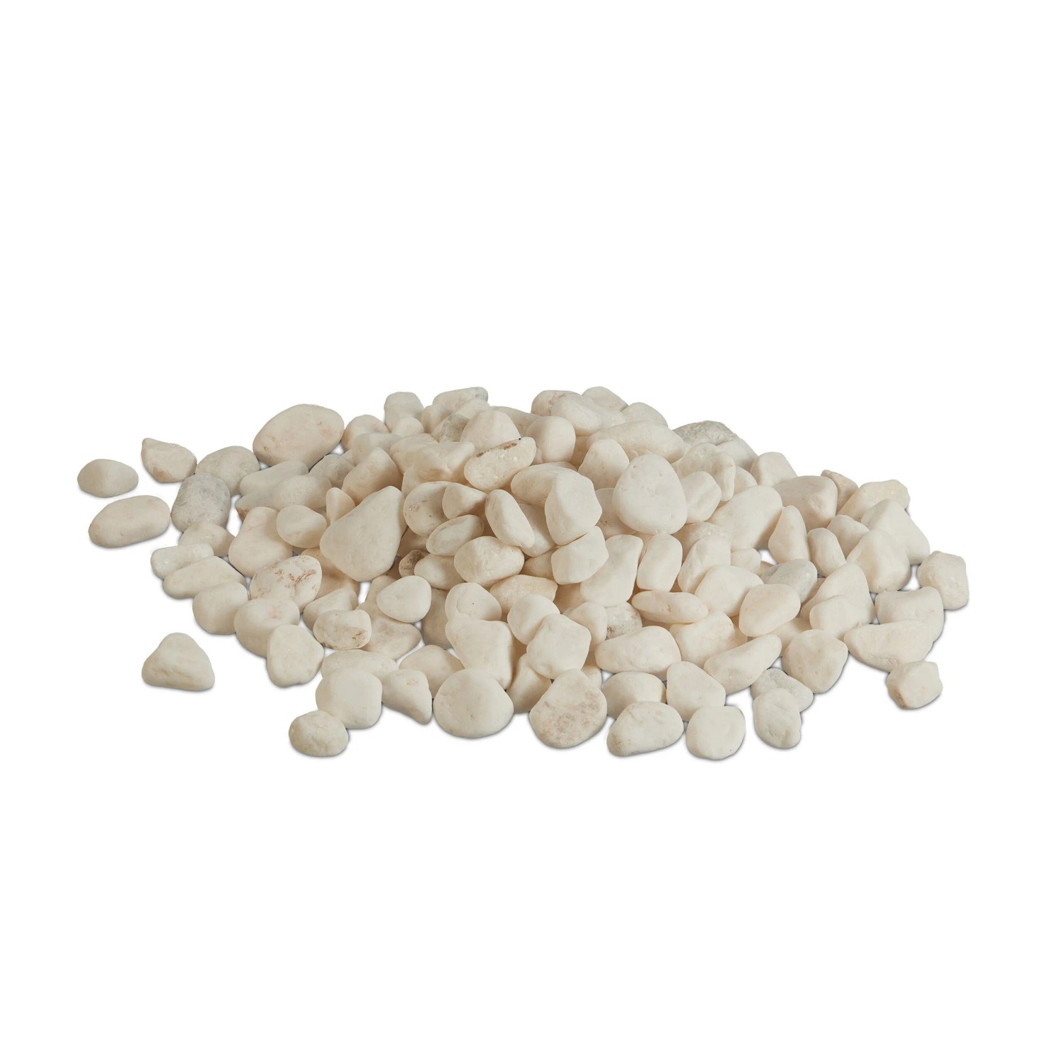 Relaxdays Marmorkies Marmor Weiß Vielseitig 25 bis 40 mm 5 kg