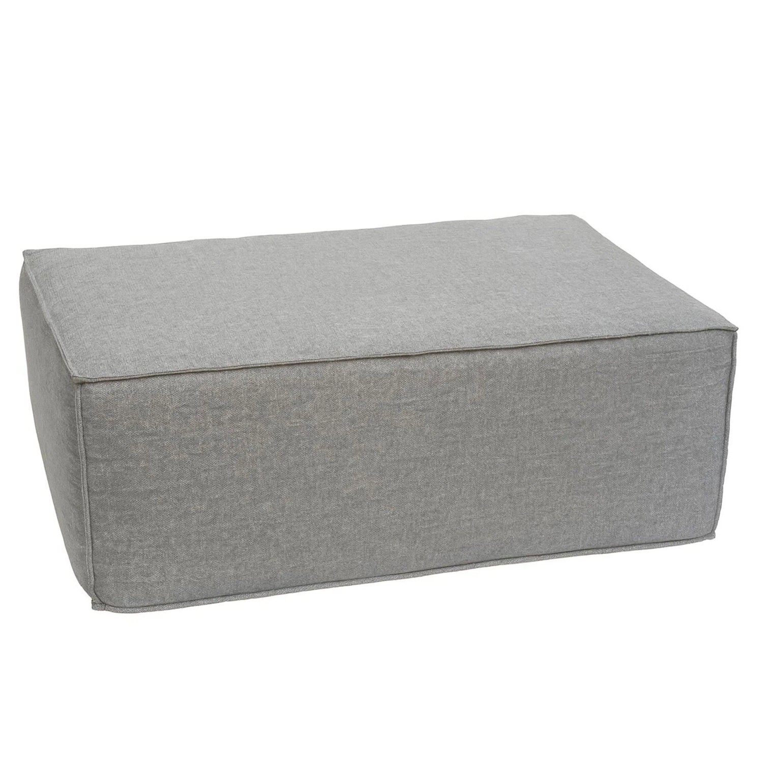MCW Ottomane/Zubehör Für Sofa O54 Stoff/Textil 38x97x70cm Hellgrau