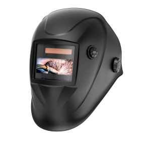 STAHLWERK Schweißhelm Worker 3 in 1, Automatik Schweißerhelm in Schwarz.