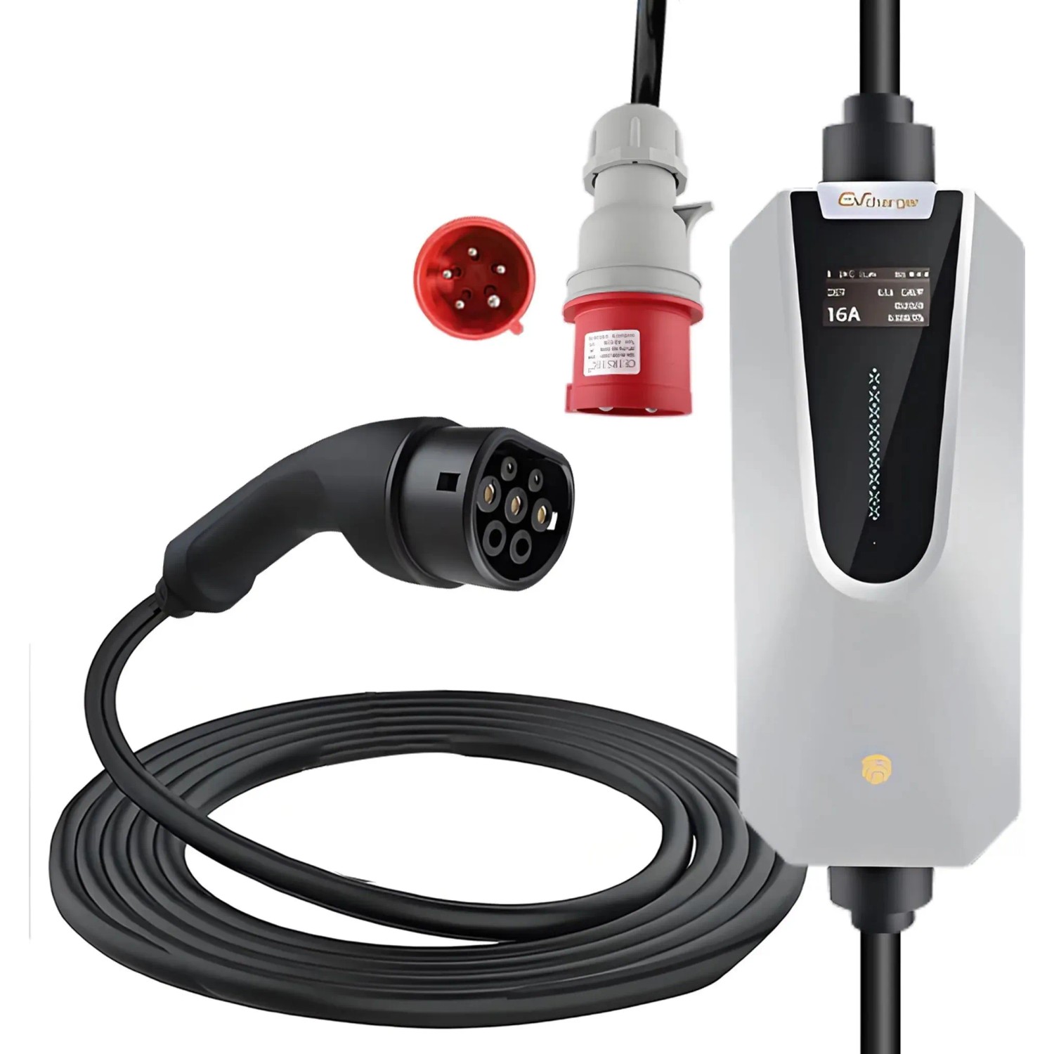 Junsun Typ 2 16A 11KW Portable 5M EV-Ladegerät