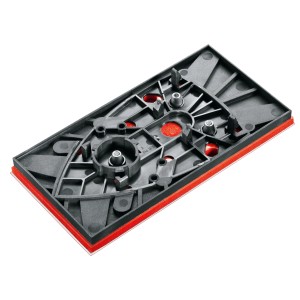 Schleifplatte für Bosch Multischleifer PSM 200 AES, rechteckig, zur Montage am Schleifgerät.