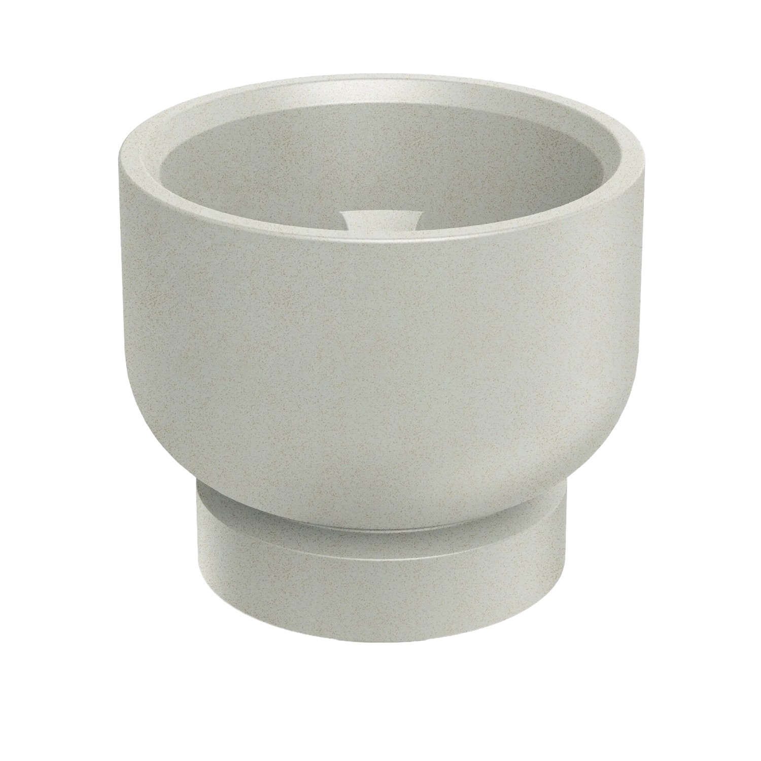 Prosperplast Blumentopf Molta Base Ø 40 cm x 33 cm Sand