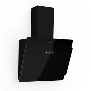 Klarstein Aurica 60 Dunstabzugshaube 60cm 600 m³/h LED Touch Glas Schwarz