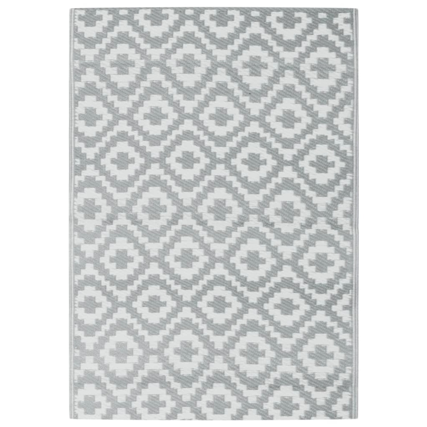vidaXL Outdoorteppich Grau 140x200 Cm Pp 2008986 günstig online kaufen