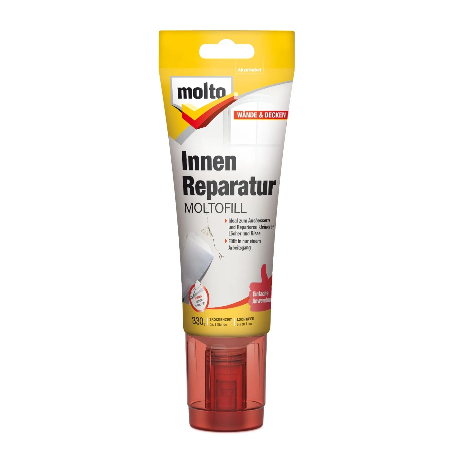 Molto Reparatur Moltofill Innen-Fertigspachtel 330 g