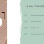 Detailaufnahme: 14 mm Wandprofil aus Fichte, wasserabweisend, für Karibu Gartenhaus.