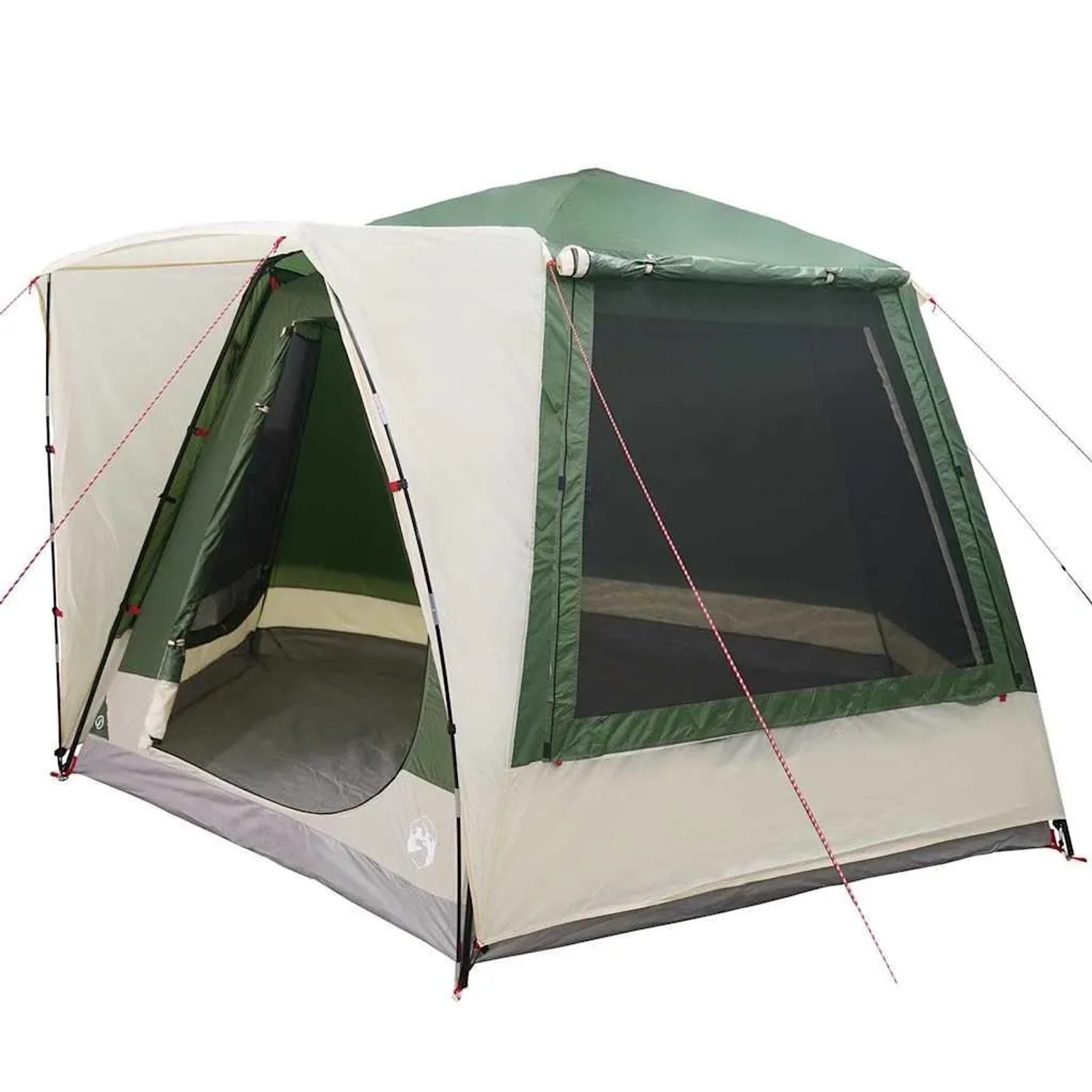 vidaXL Campingzelt Grün 420 x 420 x 227 cm Polyester 42001026 günstig online kaufen