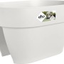 Elho Blumenbrücke Vibia Campana, 39 cm, seidenweiß. Hängetopf für Balkongeländer.