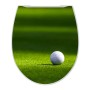 Banjado Premium WC-Sitz mit Golfball-Motiv. Duroplast Toilettendeckel mit Absenkautomatik.