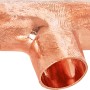 Kupfer Löt-T-Stück, Ø 12 mm, für Kupferrohre, zum Löten.