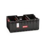 PROREGAL QBRICK Werkzeugkasten One, schwarz, 52 Liter, Traglast bis 120 kg.
