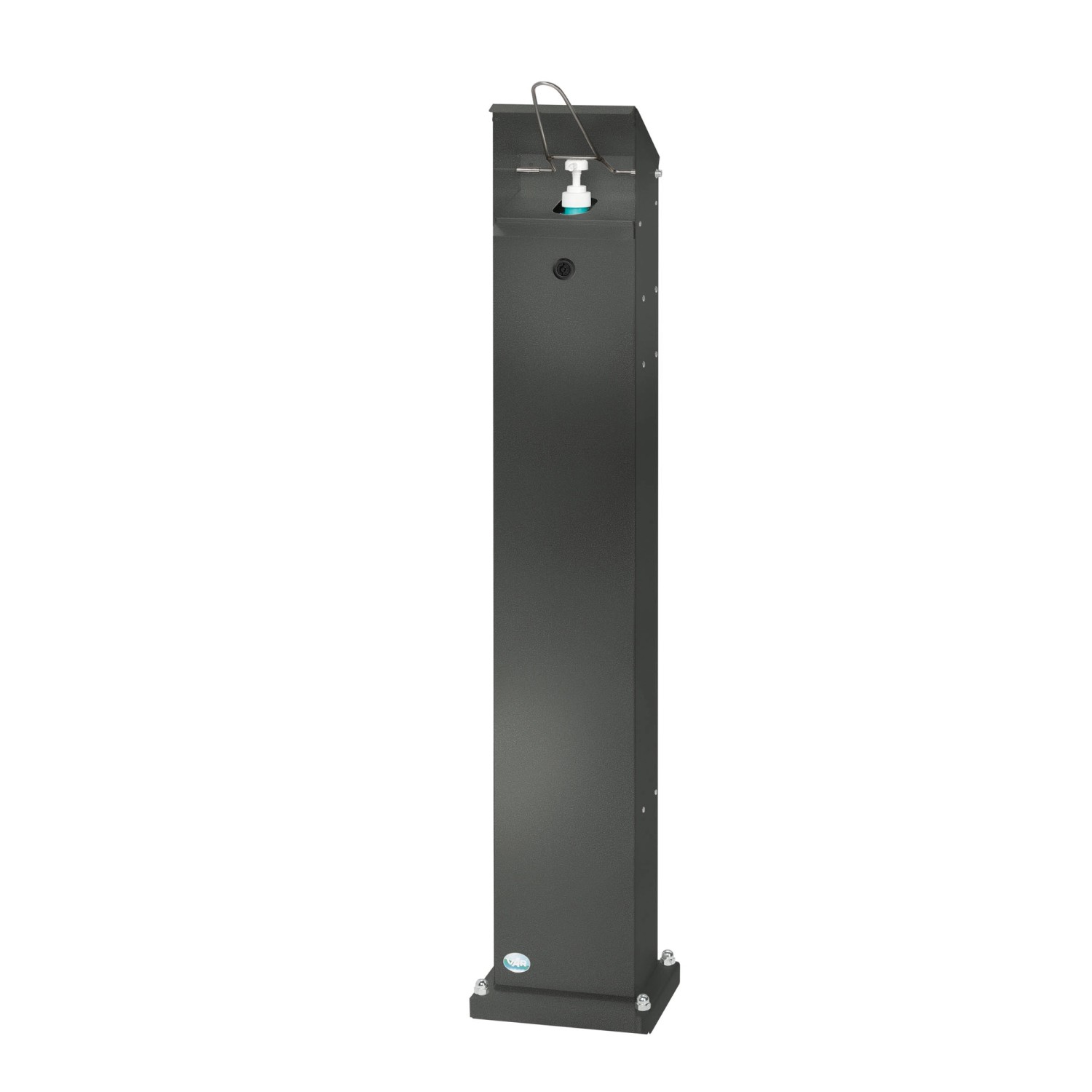 PROREGAL Robuster Handdesinfektionsspender Mit Hubmechanismus Bodenmontage günstig online kaufen