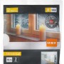 OBI Türdichtung/Fensterdichtung aus Schaumstoff, weiß, 1-5mm Spalt, 10m Rolle.