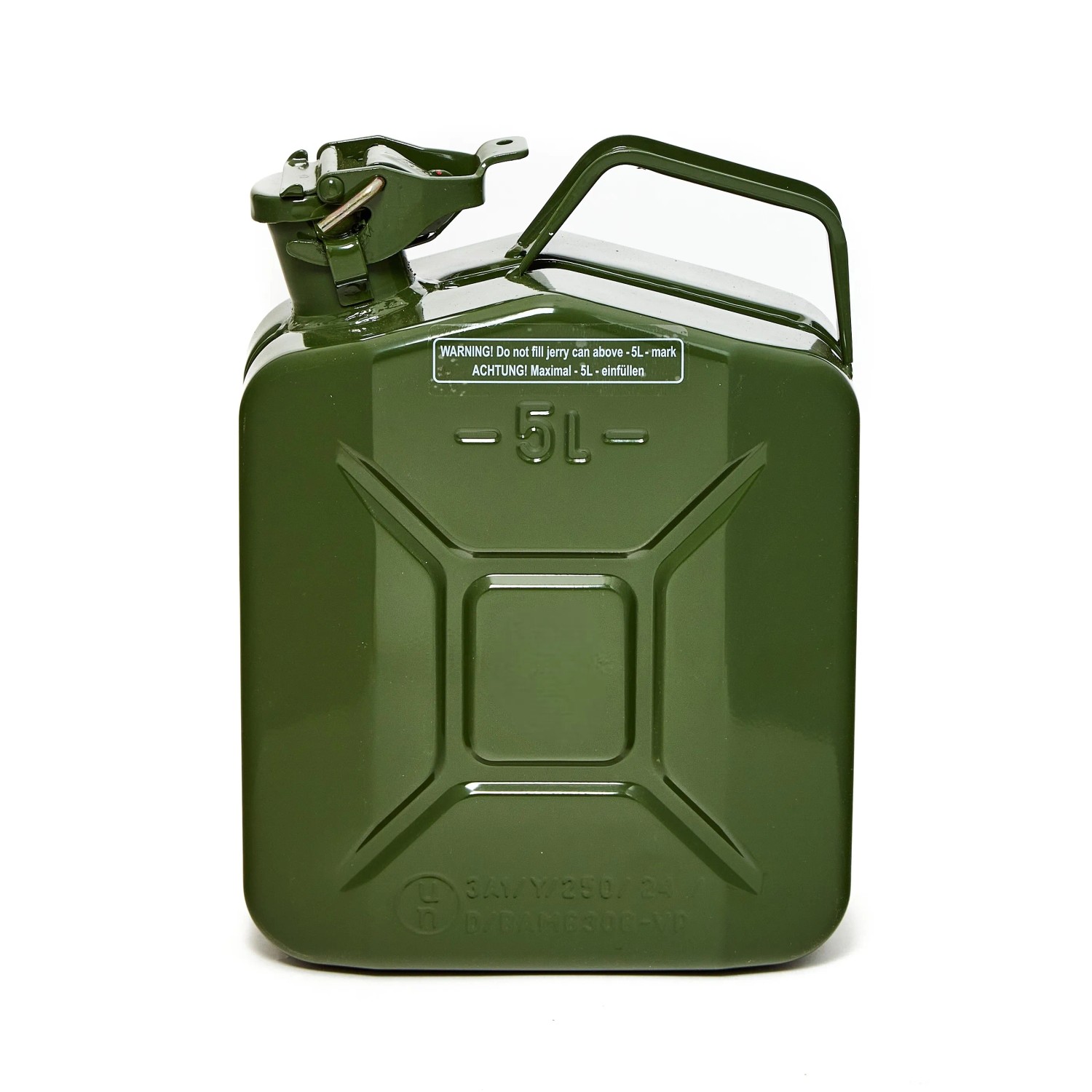 BW Benzinkanister 5 Liter Metall 3x Olivgrün UN-Zulassung kaufen bei OBI