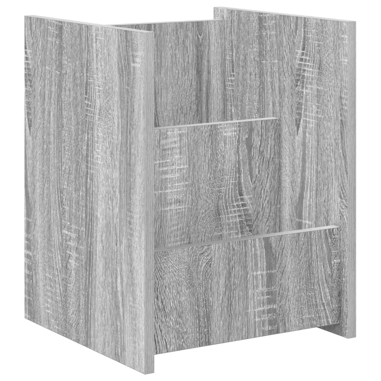 vidaXL Magazinregal Graues Sonoma 35 x 35 x 45 cm Holzwerkstoff 890869