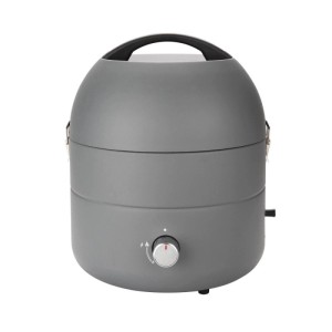 Taino Grill-to-Go Portabler Gasgrill Campinggrill Für Unterwegs Grau