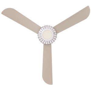 WESTINGHOUSE Deckenventilator Graham Nickel, 132cm, mit LED-Beleuchtung.