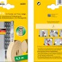 Schellenberg Gurtfix Mini 14 mm Beige: Reparaturset für Rollladengurte ohne Kastenöffnung, inkl. Montagehilfe.