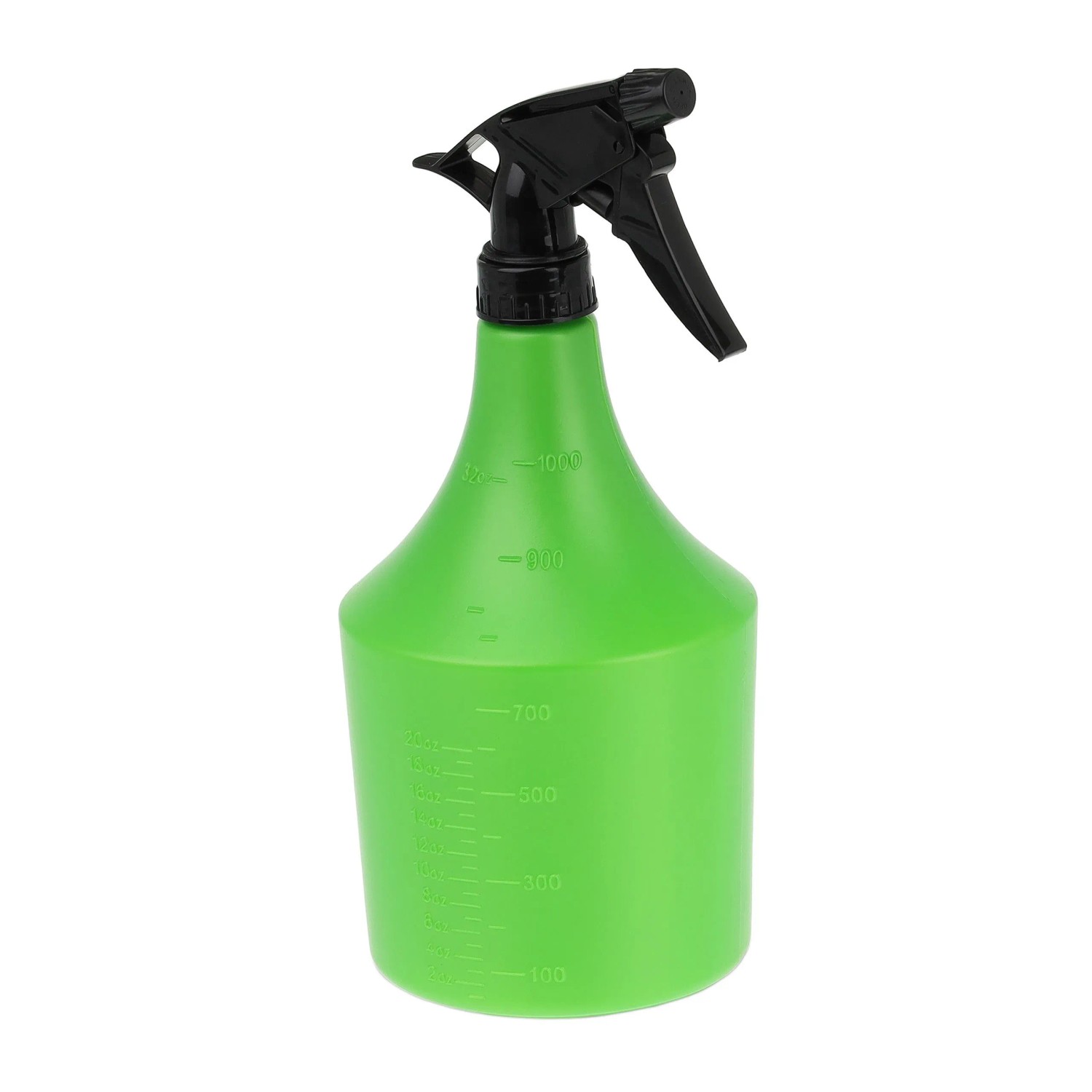 Relaxdays Sprühflasche 2er Set Kunststoff Grün Schwarz Einstellbar 25 cm x 12 cm x 10 cm 1000 ml