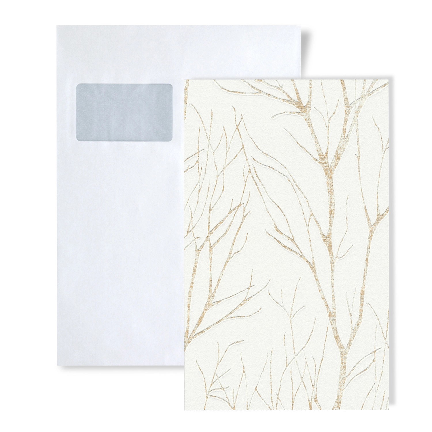 PROFHOME 1 MUSTERSTÜCK S-372603-GU DIN A4 MUSTER der Floral Tapete günstig online kaufen