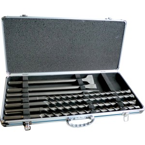 Makita Bohrer- und Meißel-Set D-42494 SDS-Max, 7-teilig im Koffer.
