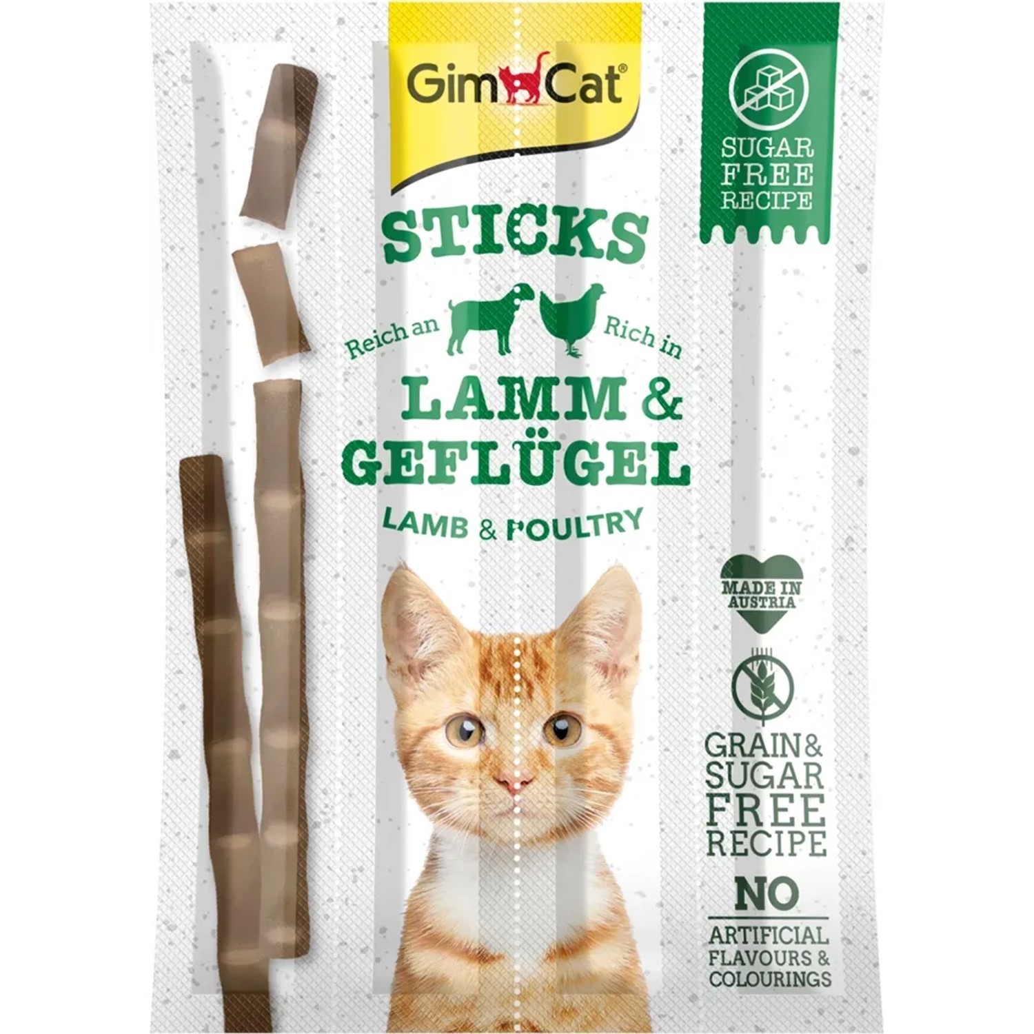 Gimcat Sticks Lamm und Geflügel 4 Stück