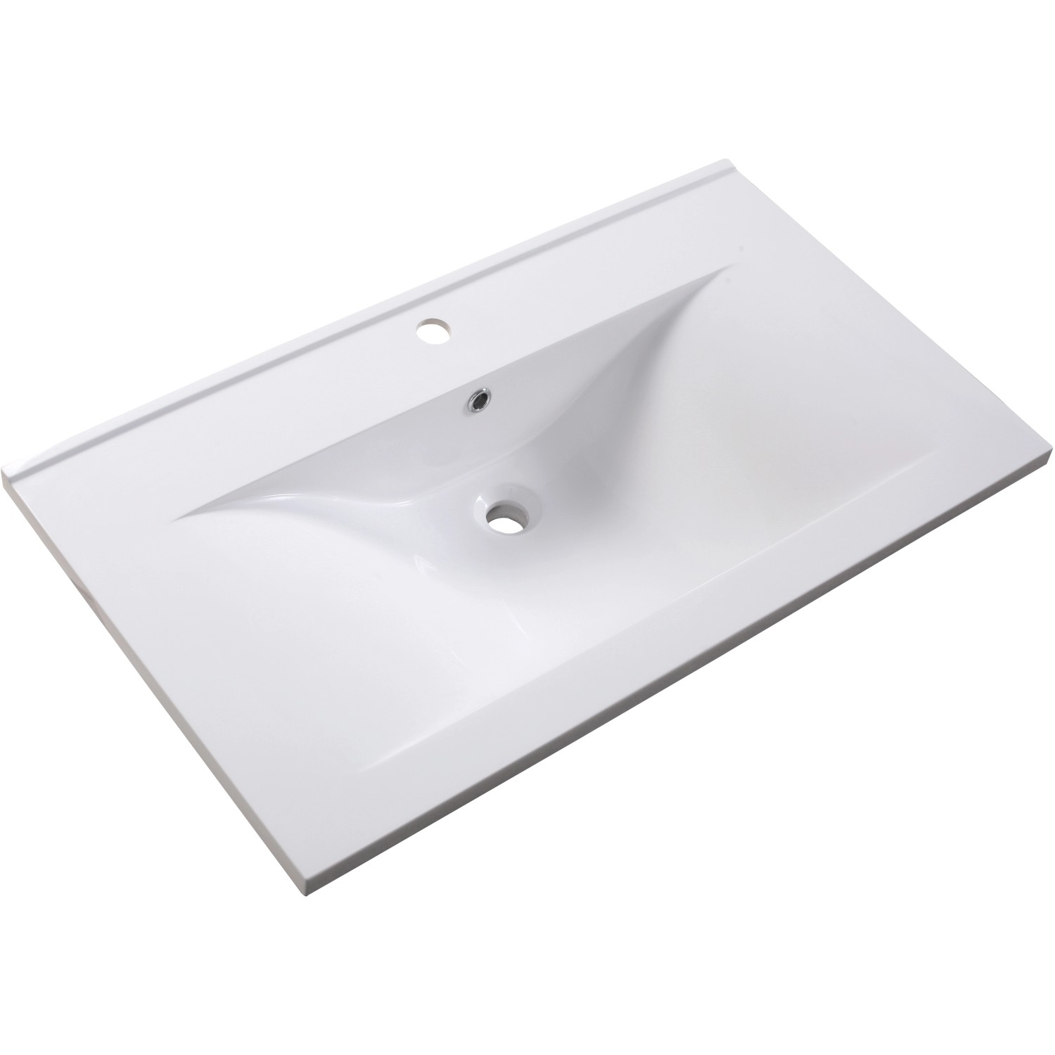 Sanotechnik Waschbecken 90,5 cm Sweet Weiß
