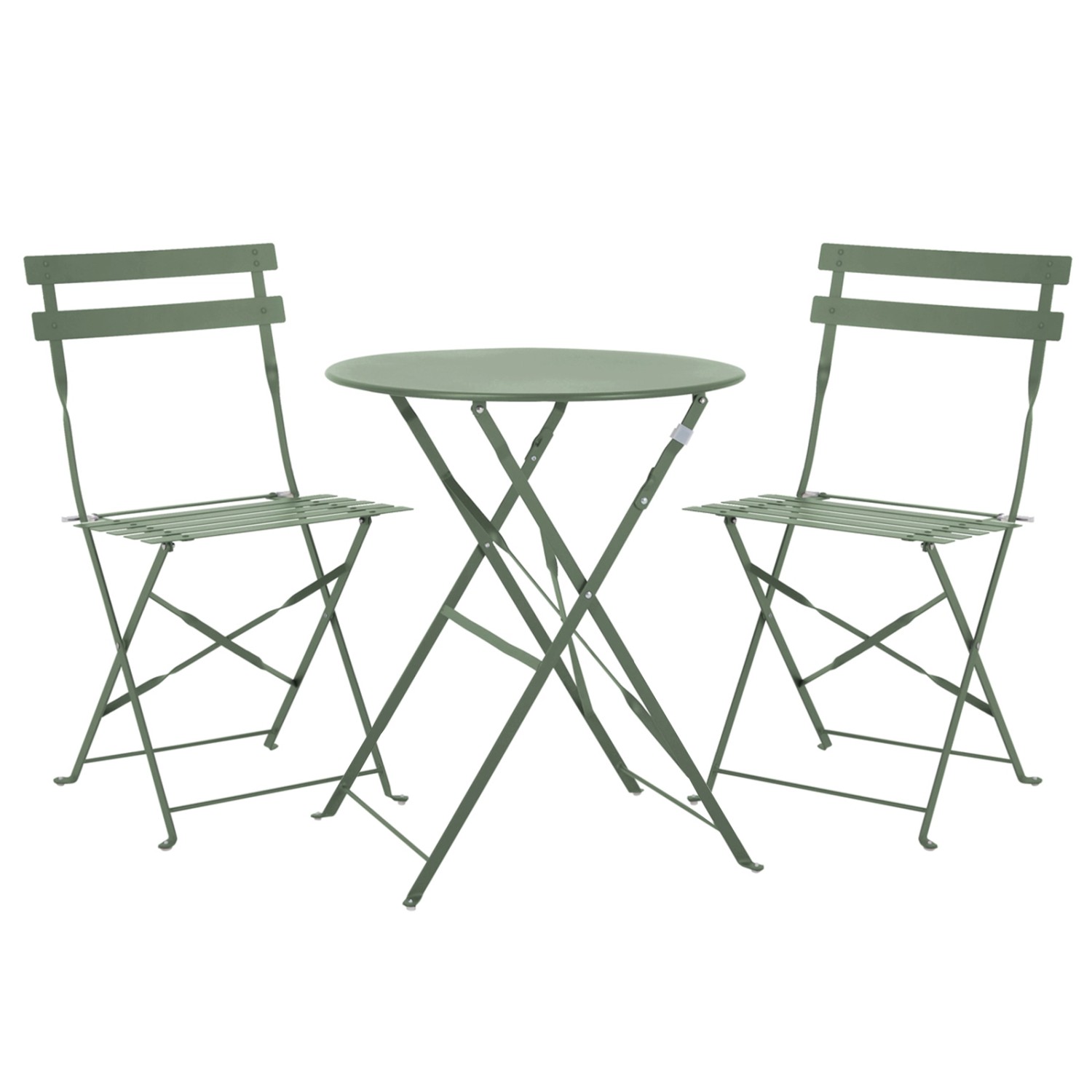 Svita Berlin Balkonmöbel Bistroset Stuhl Tisch Garten Bistro Cafe Metall Kl günstig online kaufen