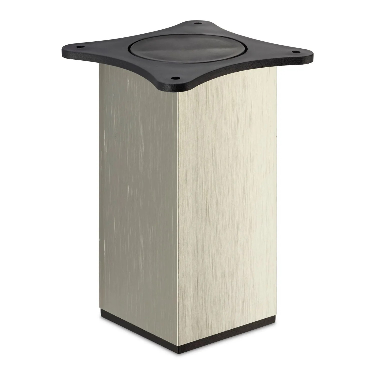 SOTECH Möbelfuß QUEBEC II 65 x 65 mm Höhe 150 mm Edelstahloptik