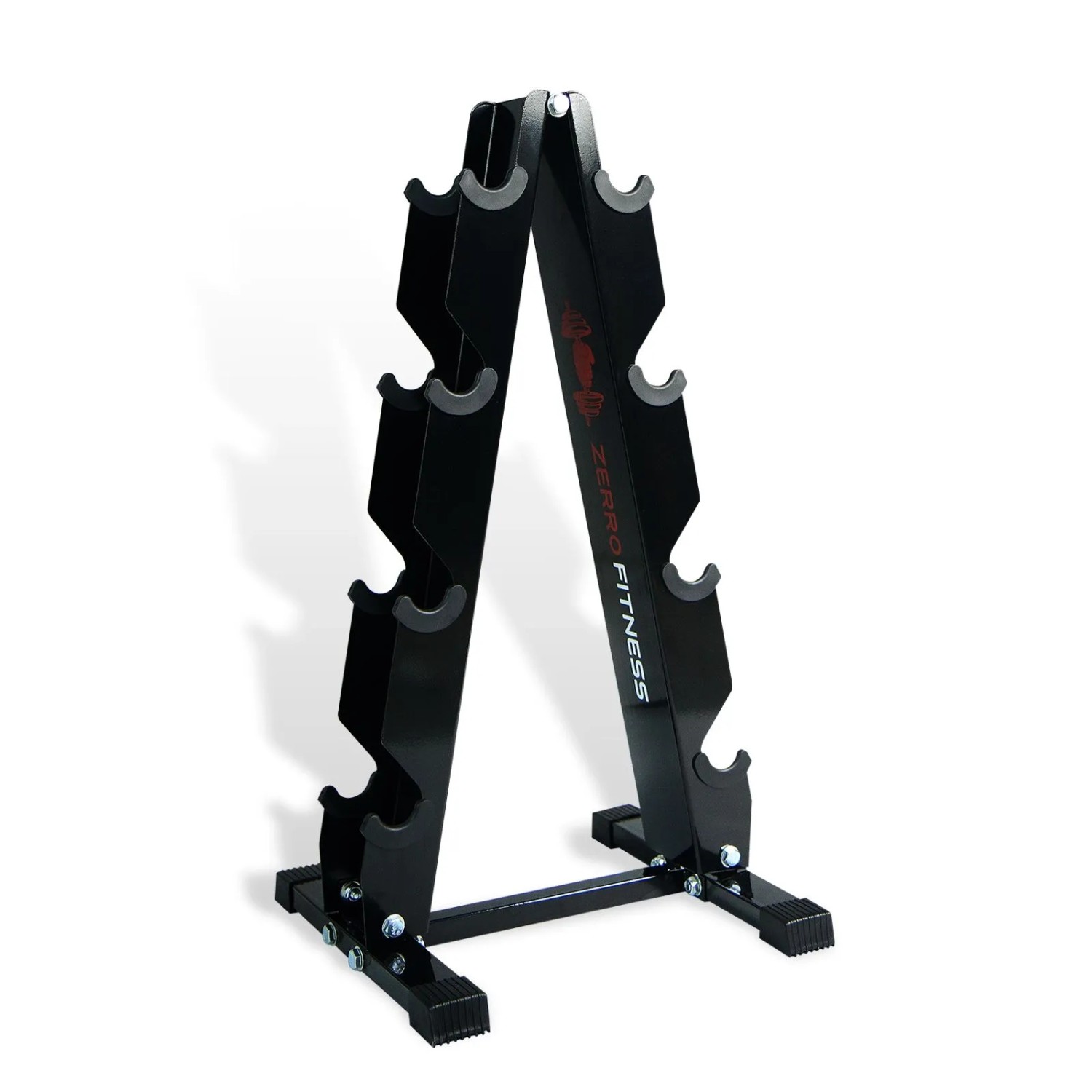 CCLIFE Hantelständer Kurzhantel Rack 4 Ebenen Stahl Belastbar Bis 300 kg
