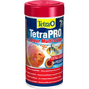 TetraPro Colour Multi-Crisps Fischfutter-Granulat, 250ml Dose.