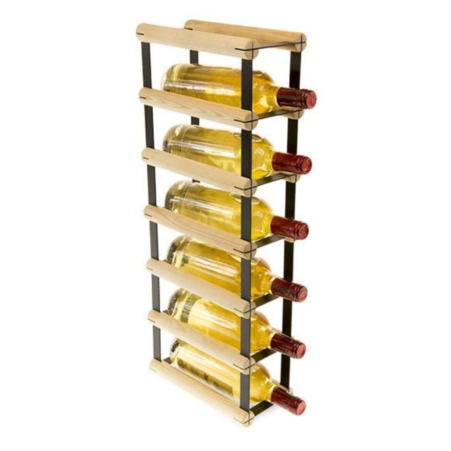 PROREGAL Modulares Weinregal Vinotega Mod Metal HxBxT 62,5 x 12,5 x 24,5 cm günstig online kaufen