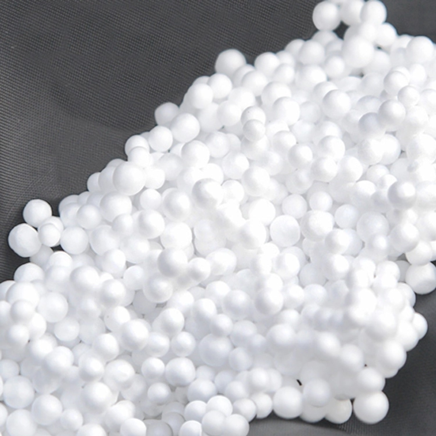 Beliani Sitzsack FUZZY EPS Weiss 60x10x60 günstig online kaufen